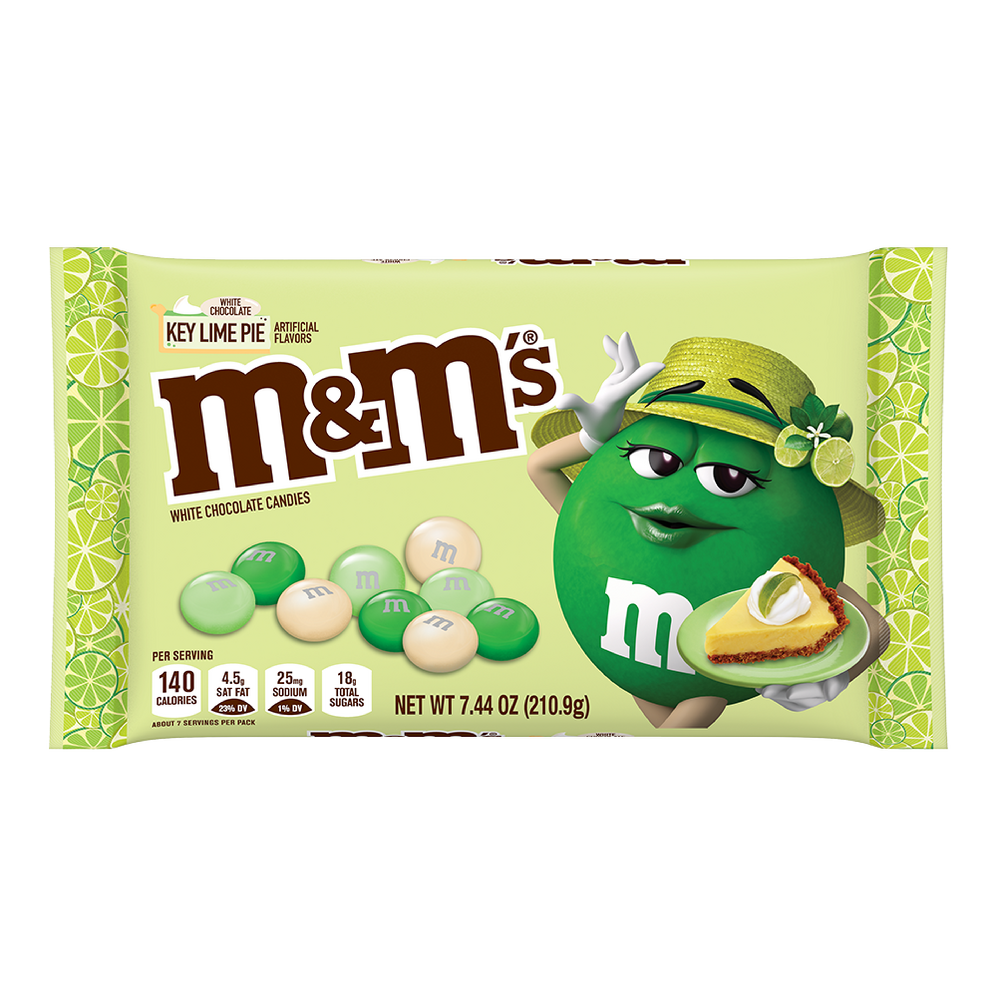 White Chocolate Key Lime Pie M&M'S Easter Candy, 7.4 oz 0
