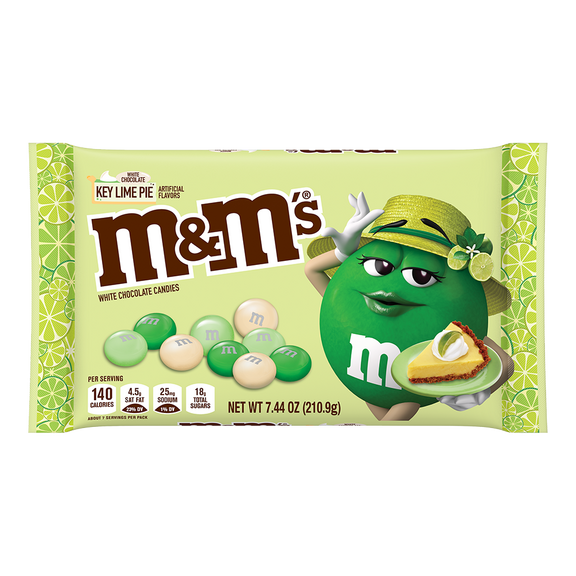 White Chocolate Key Lime Pie M&M'S Easter Candy, 7.4 oz 0
