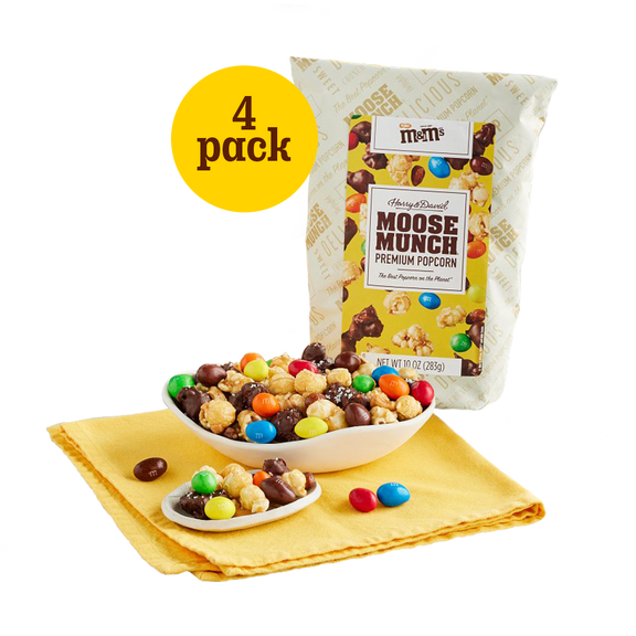 Moose Munch Premium Popcorn with Peanut M&M'S 4 Pack 1