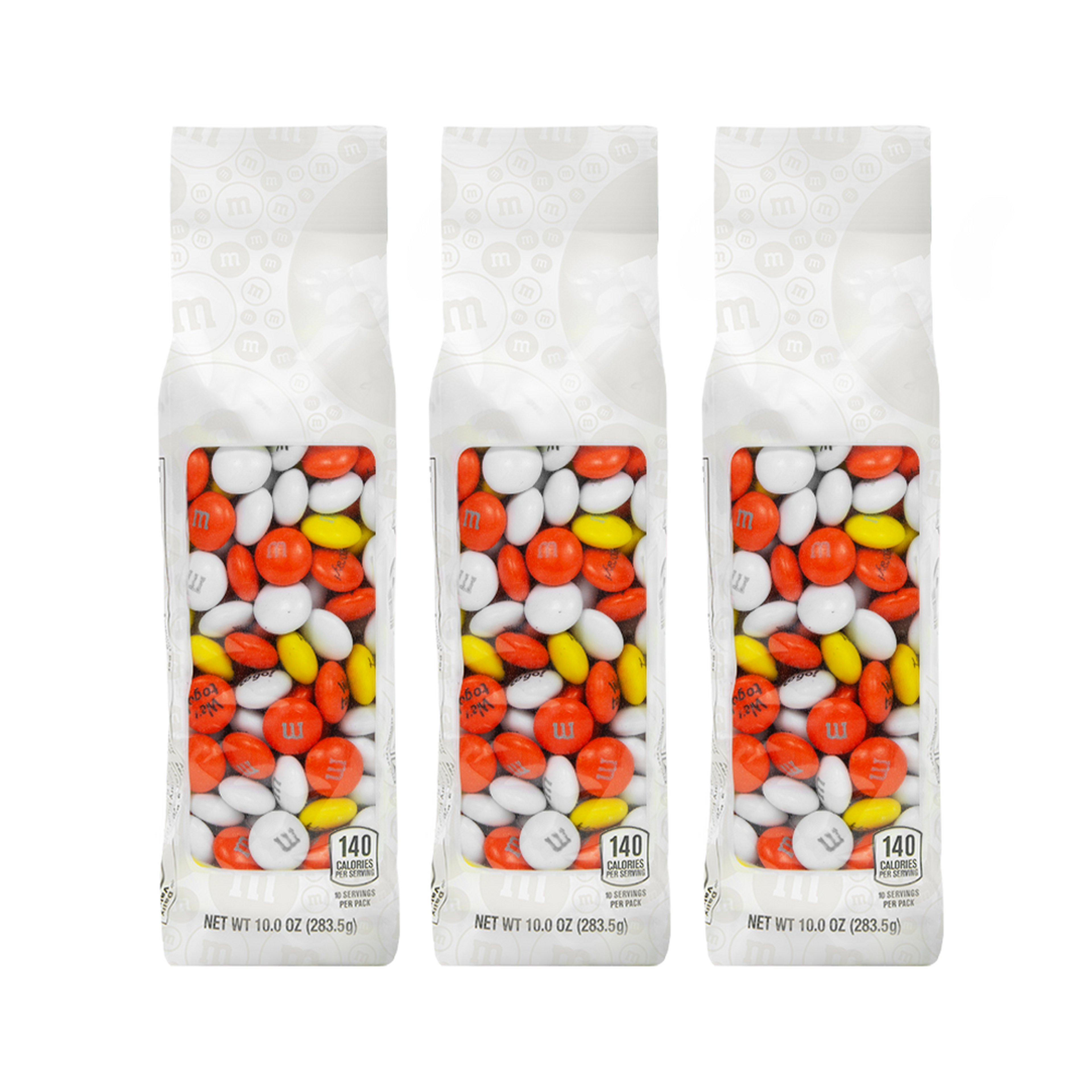 3-pack white 10oz candy bags 0