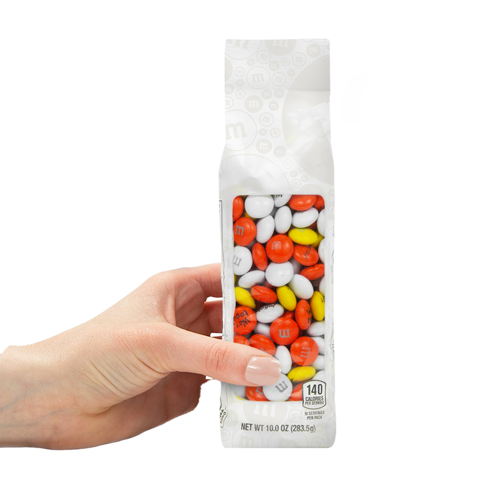 m&m candy bag