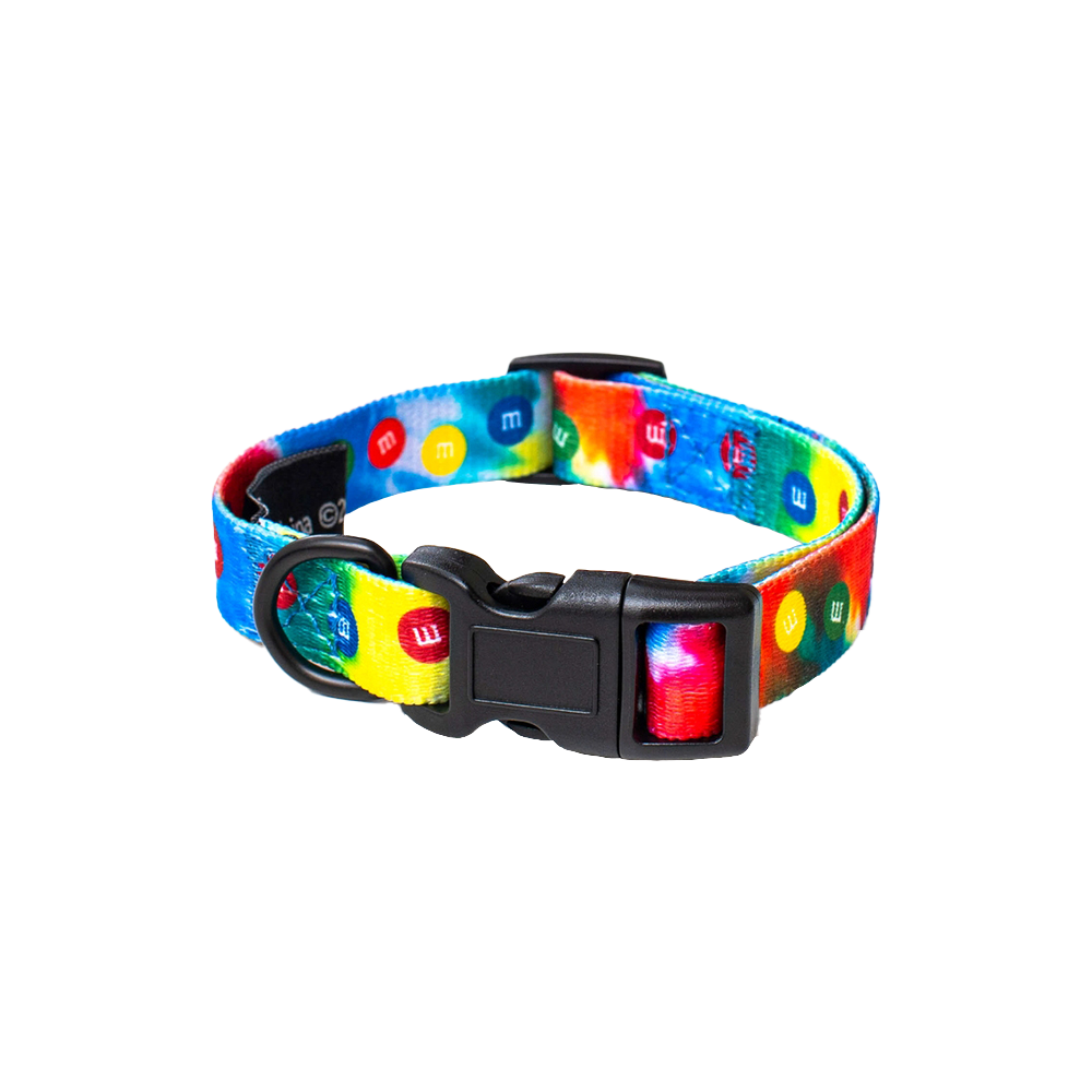 tie-dye pet collar 1
