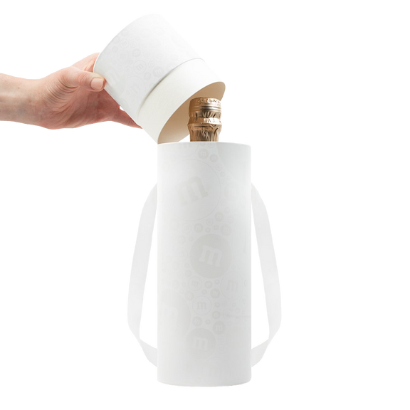 gift bottle in white tube 1