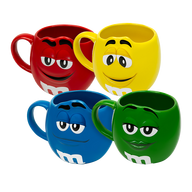 4 figural mugs