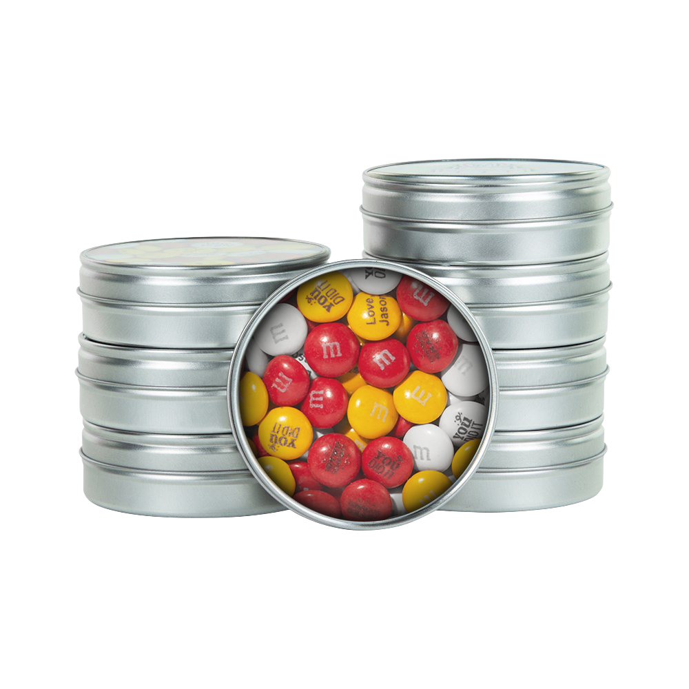 silver corporate favors with customized logo 0