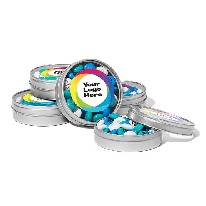 Silver Corporate Favors With Customized Logo