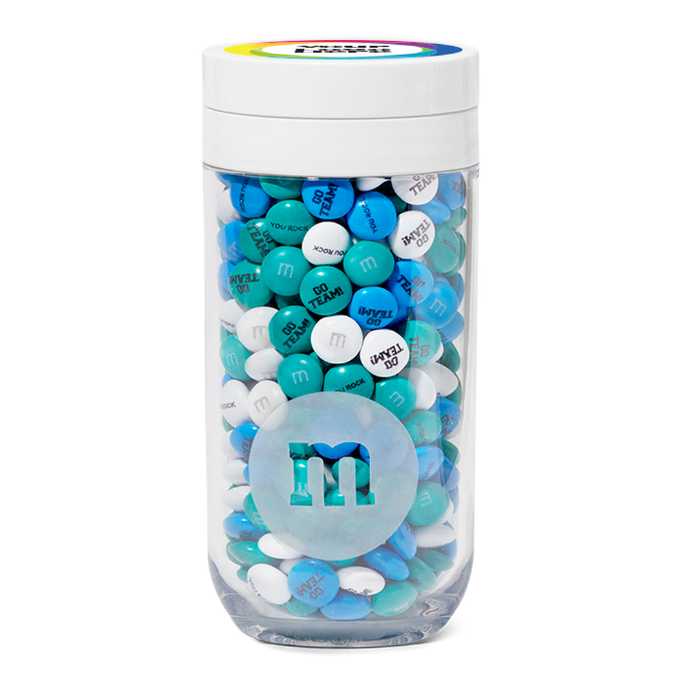 corporate gift jar with customized logo 1