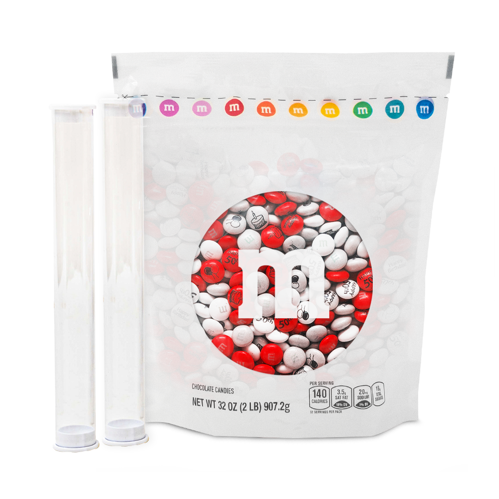 M&M Chocolate Candy Favors - Custom Printed Promotional Items