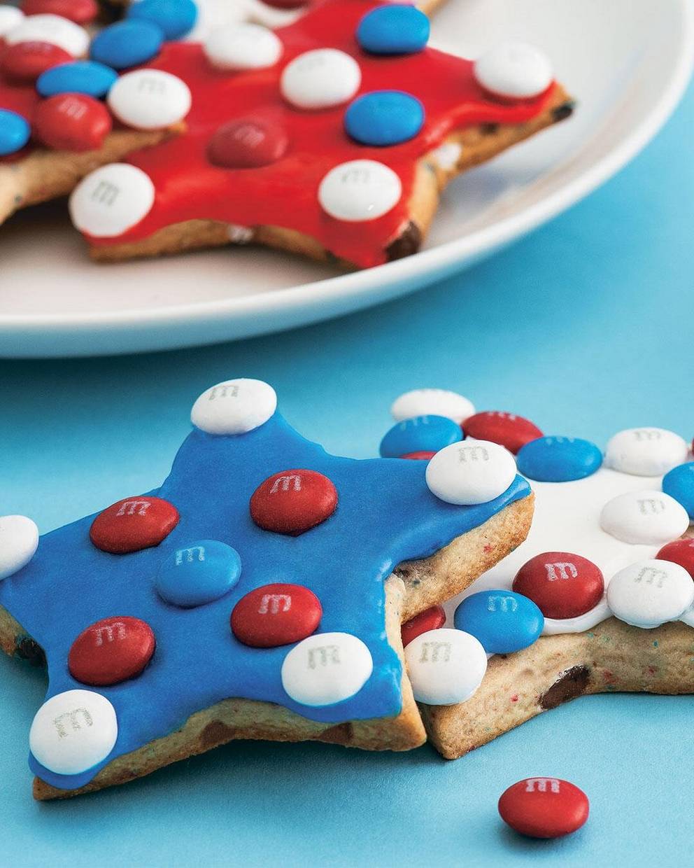 milk chocolate red, white & blue summer candy, 10oz 2