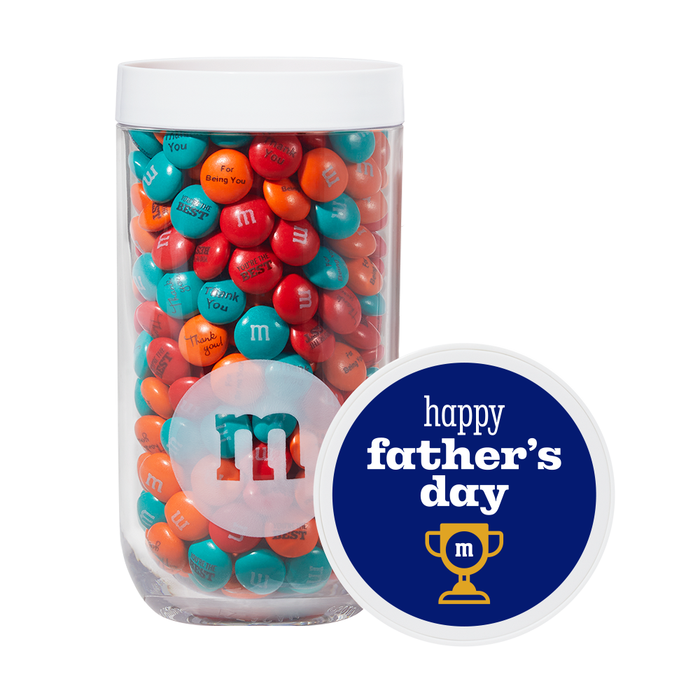 Father's Day Gift Jar M&M'S M&M'S