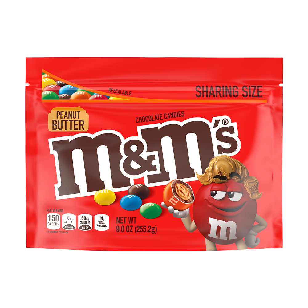 Peanut M&M Large Bag, Peanut Candy