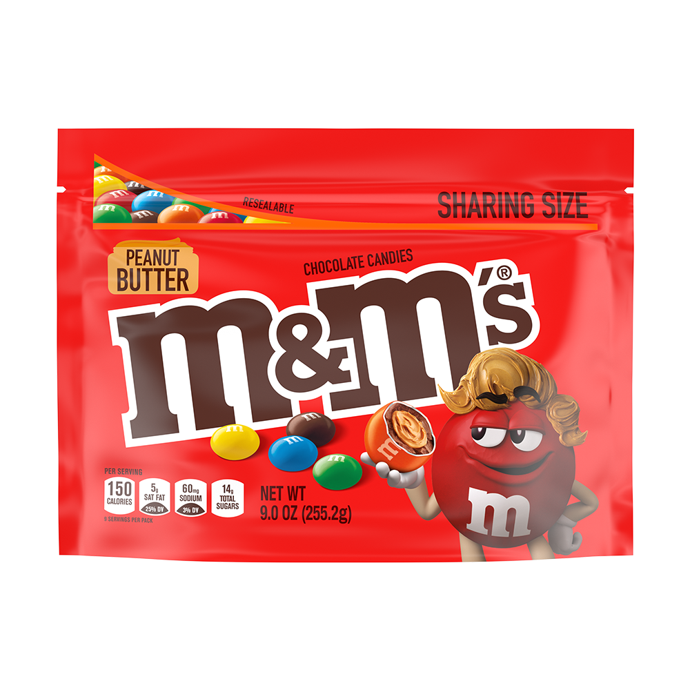 M&M's Peanut Butter Chocolate Candies