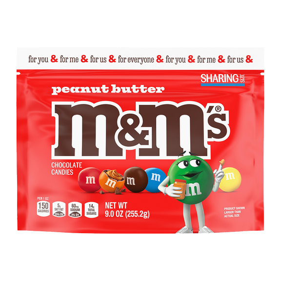 peanut butter M&M'S, 9oz 0