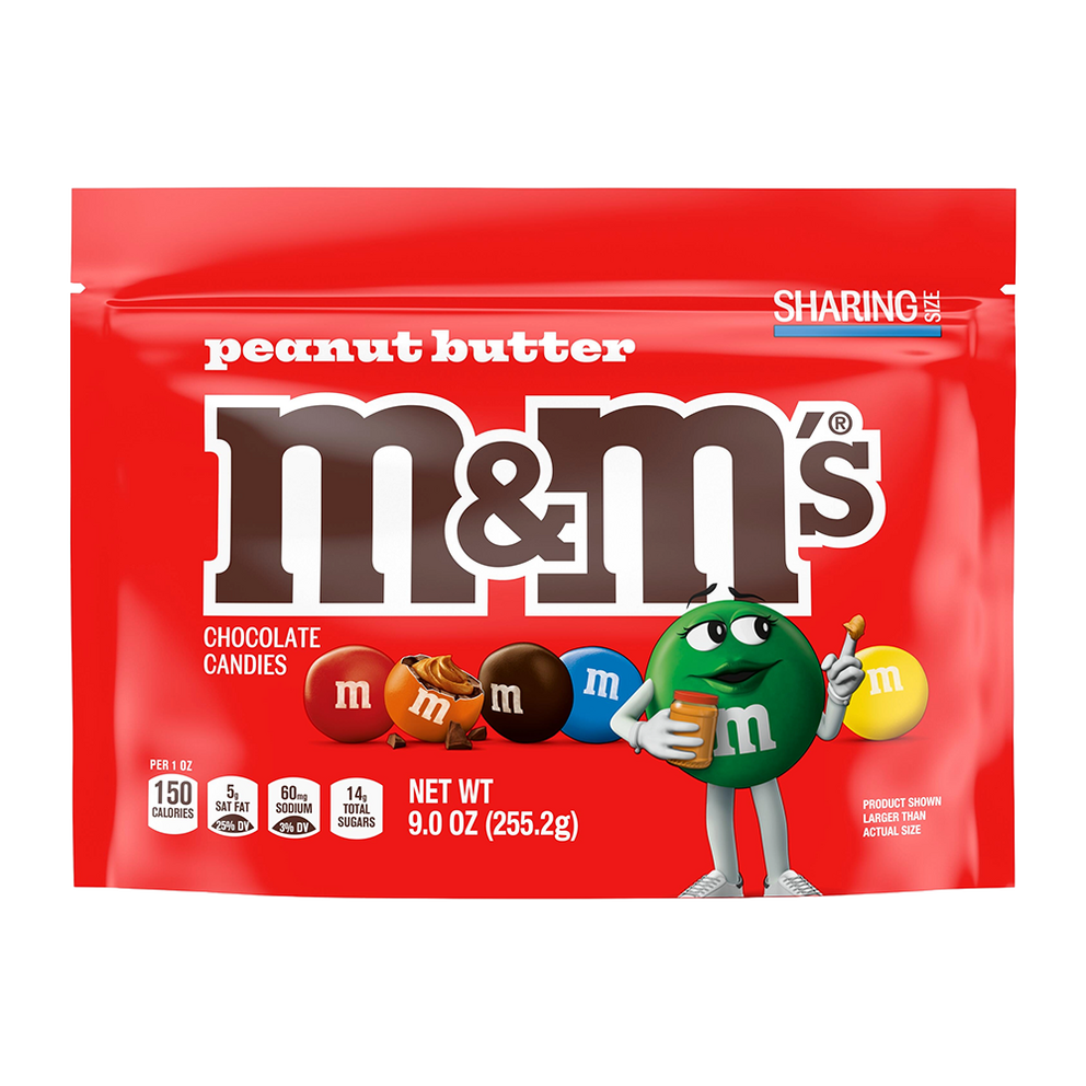 Peanut Butter M&M'S, 9oz 0