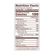 nutrition peanut butter m&ms