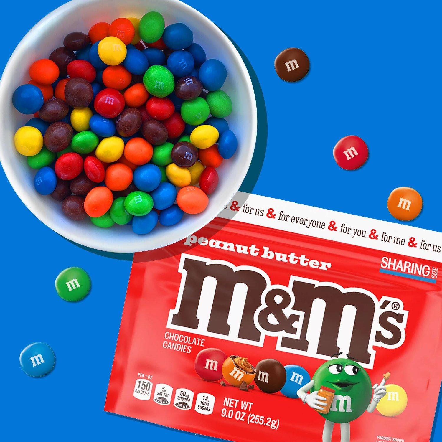 peanut butter M&M'S, 9oz 1