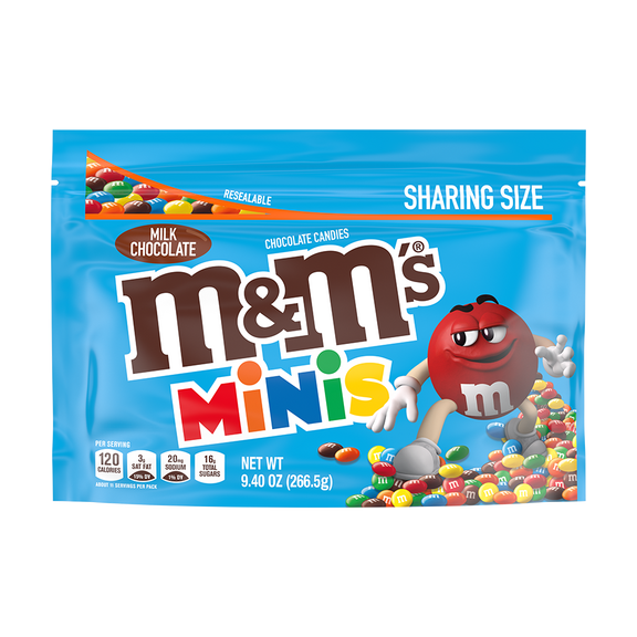M&M's Limited Edition Peanut Chocolate Candy, Sharing Size - 10.05 oz 
