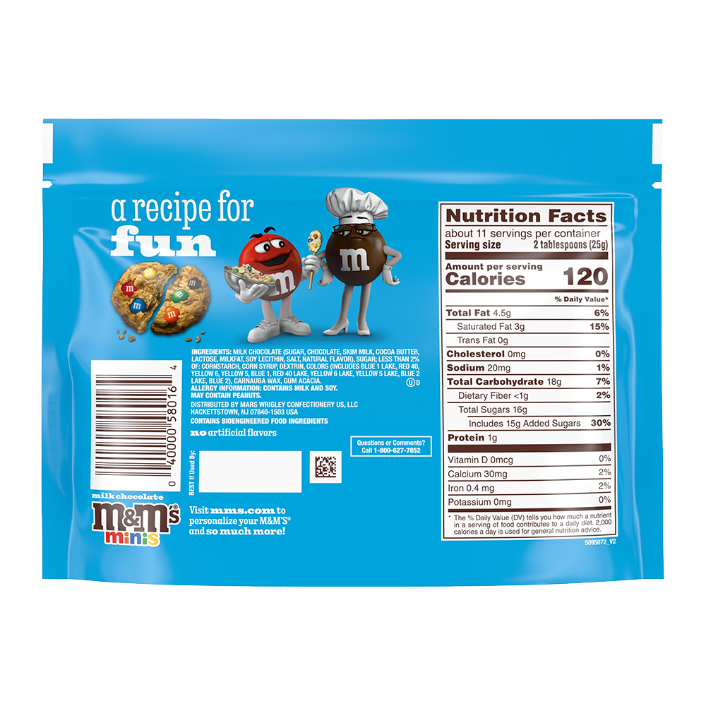 milk chocolate M&M'S minis, 9.4oz 1