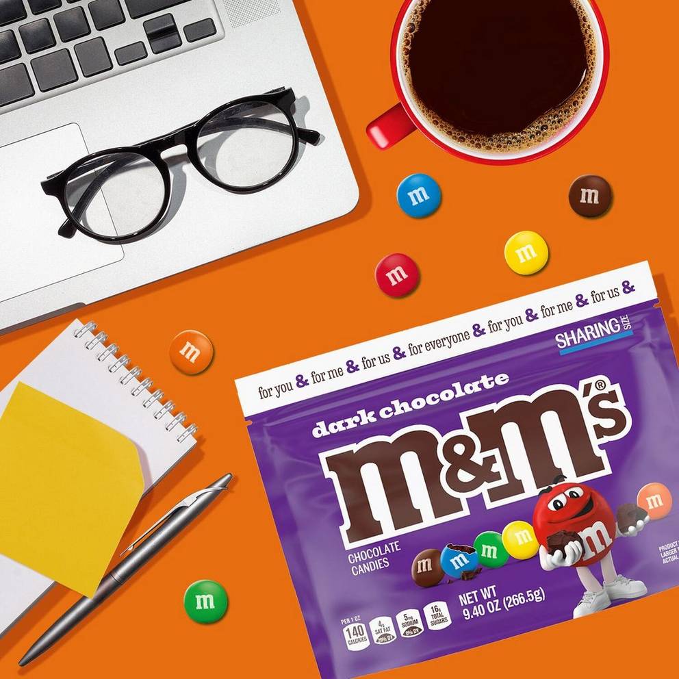 dark chocolate M&M'S, 9.4oz 4