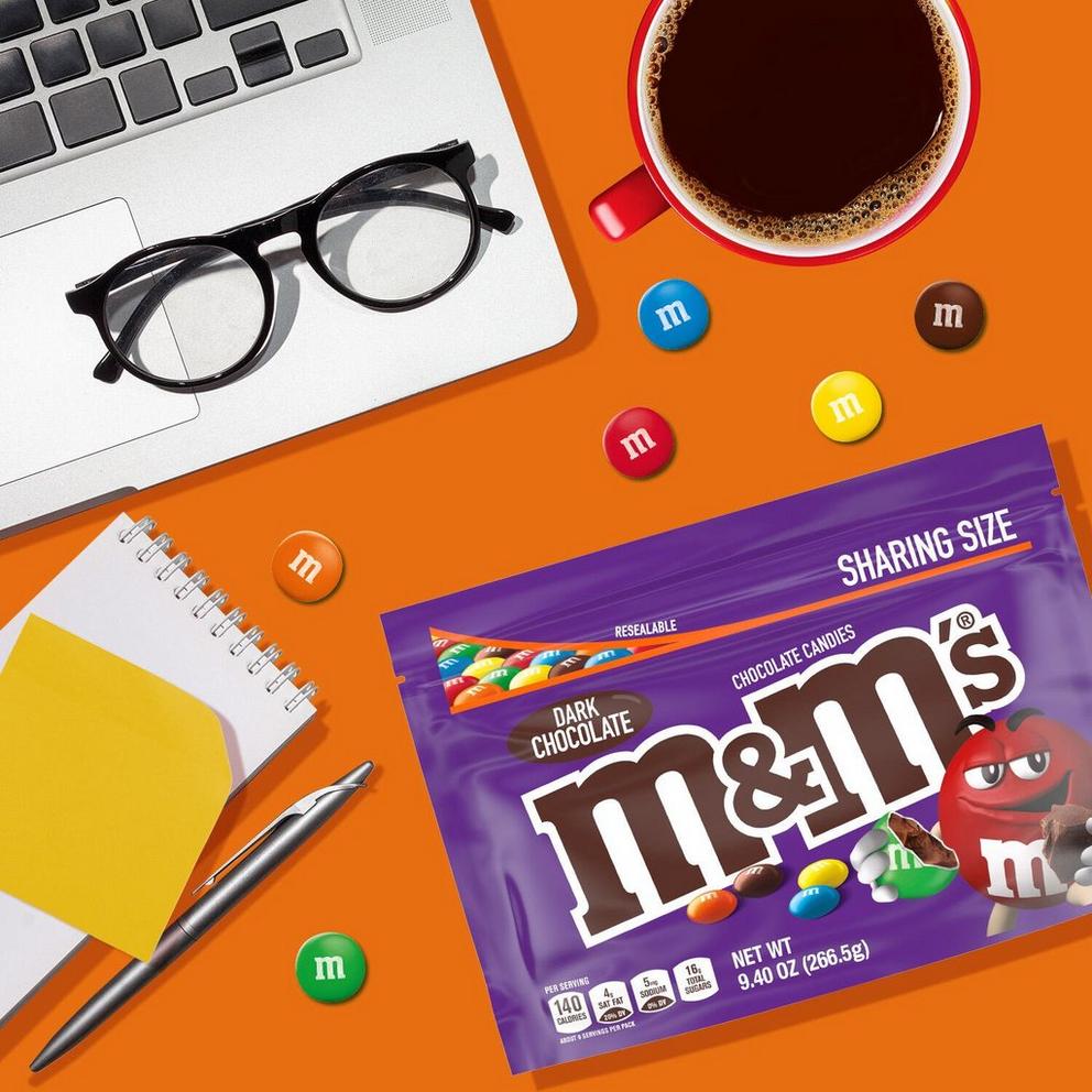dark chocolate M&M'S, 9.4oz 4