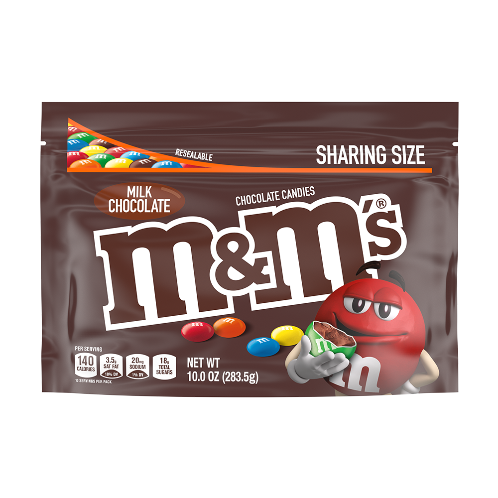 M&M's Milk Chocolate Large Bag Chocolate Candies