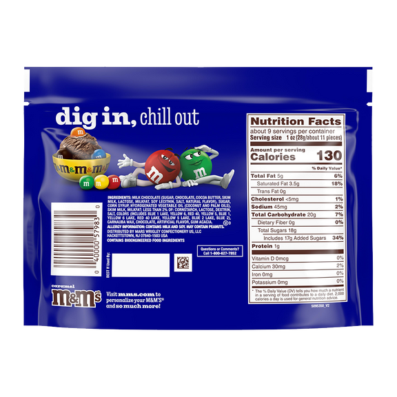 Caramel M&M'S, 9.05oz 1