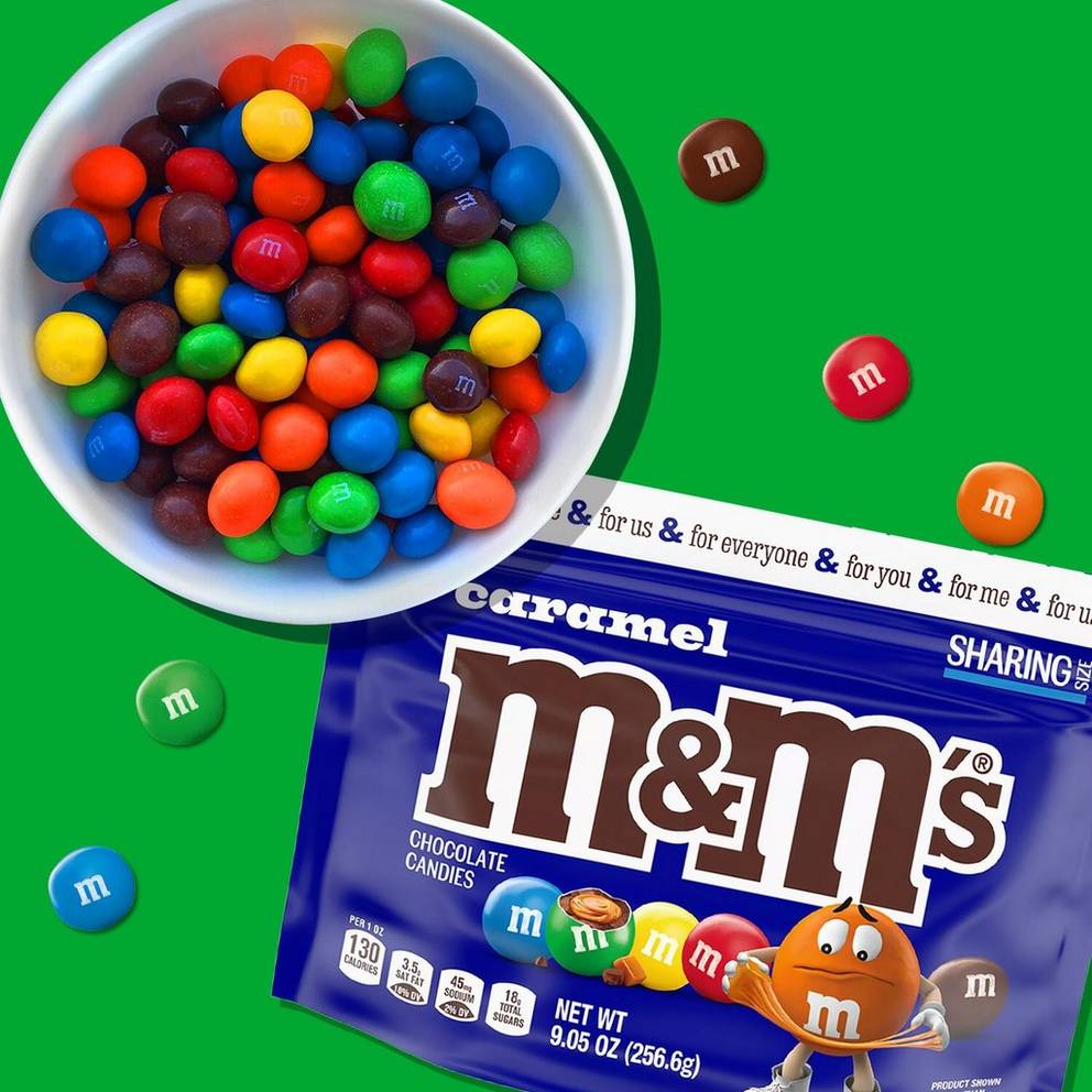 caramel M&M'S, 9.05oz 3