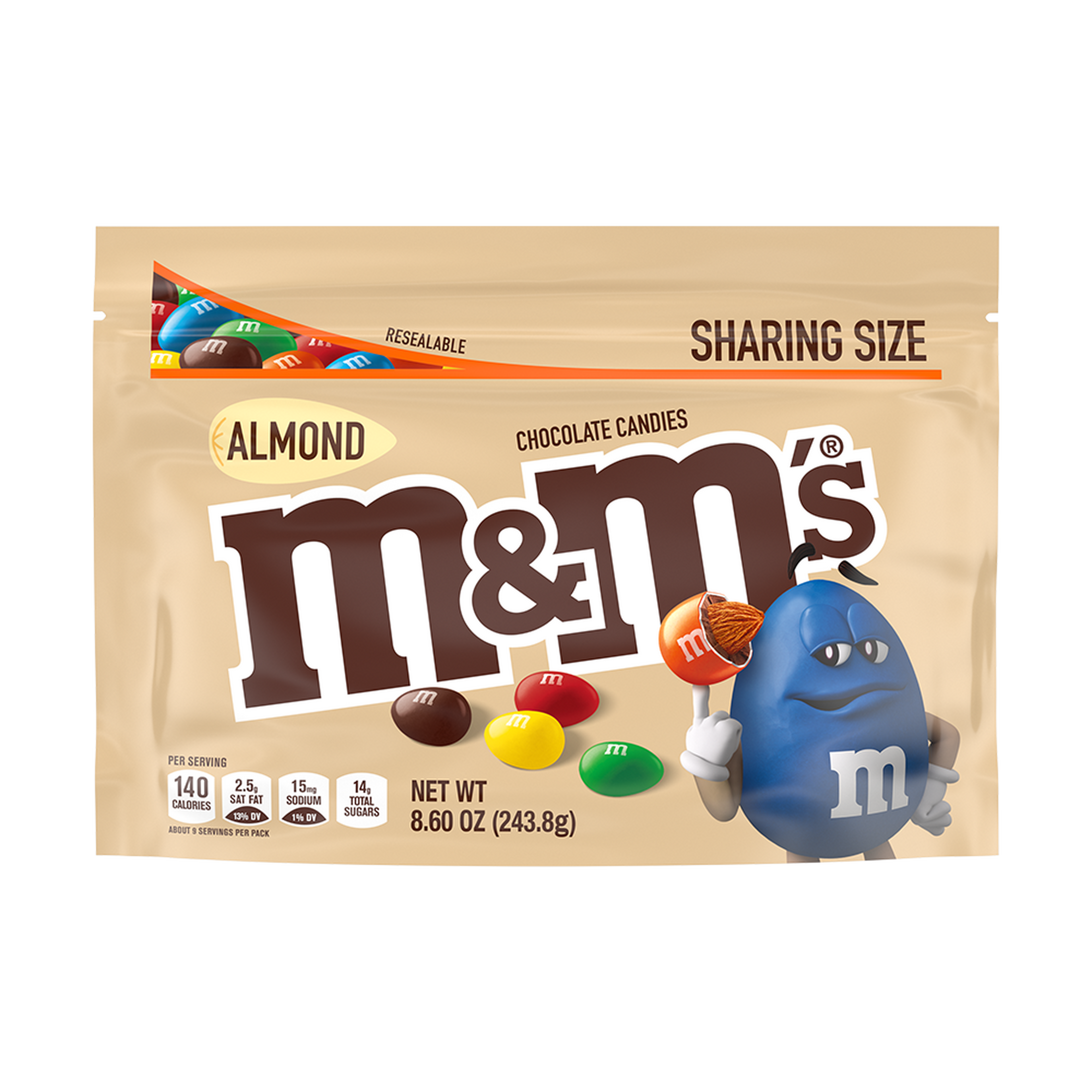 Almond M&M'S, 8.6oz 0