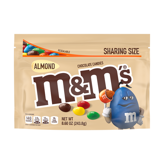 Almond M&M'S, 8.6oz 0