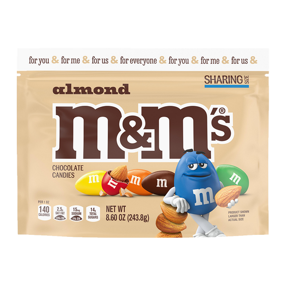 almond M&M'S, 8.6oz 0