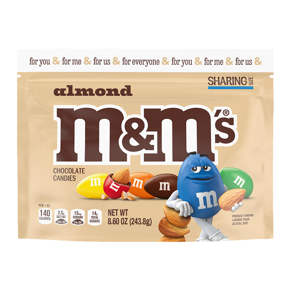 almond M&M'S, 8.6oz 0