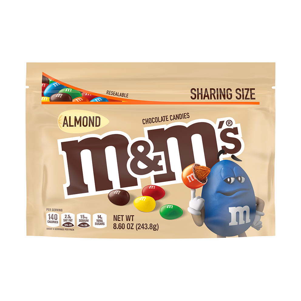 M&M's Candy Fun Size Packs - Crispy: 15-Piece Bag