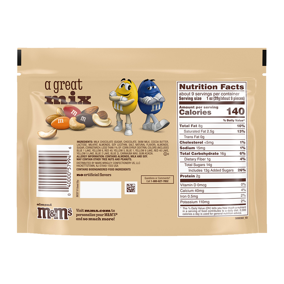 almond M&M'S, 8.6oz 2