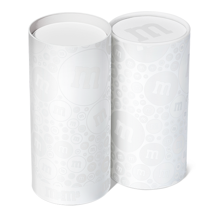 M&M'S white branded tube 0