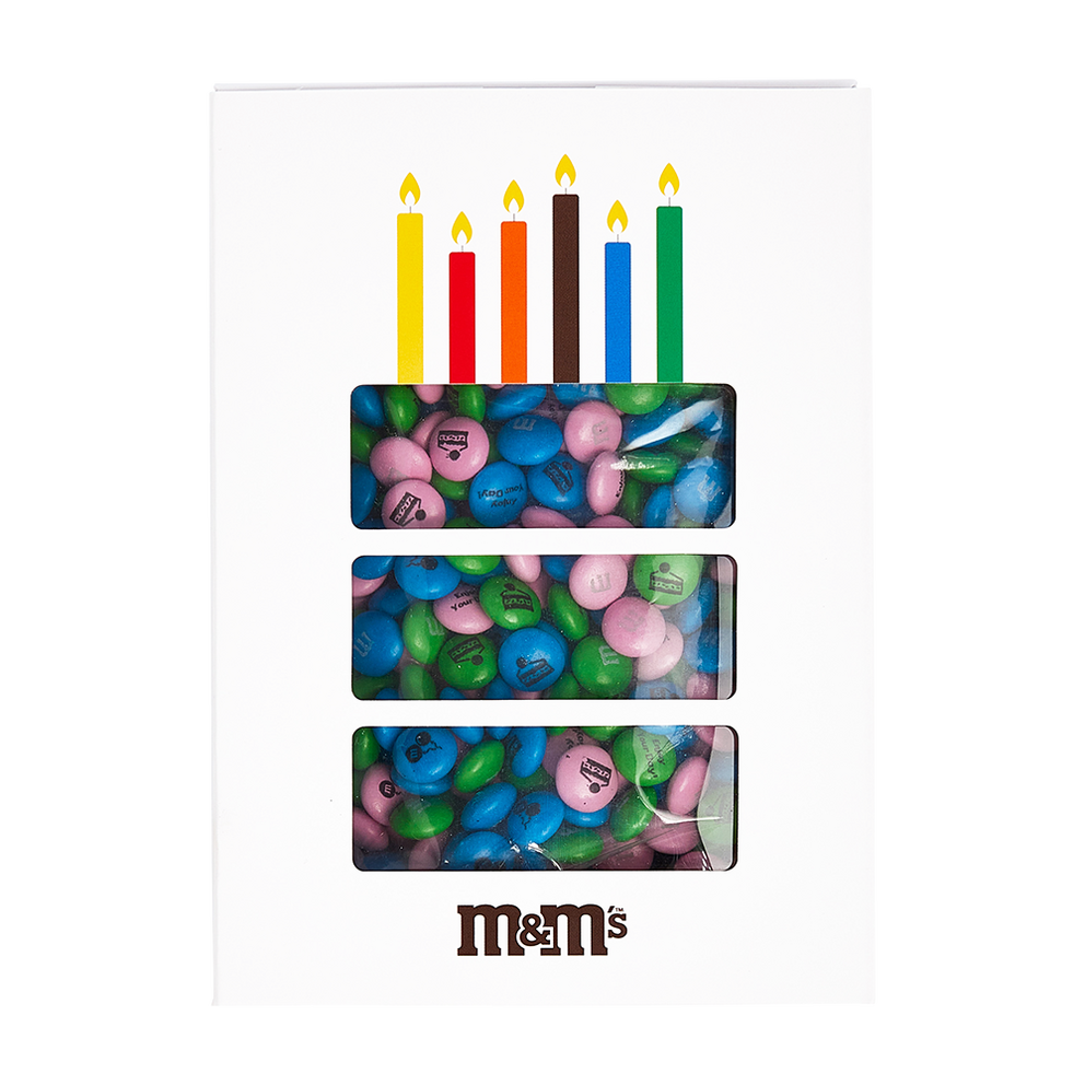 Birthday Gift Box & Card M&M'S