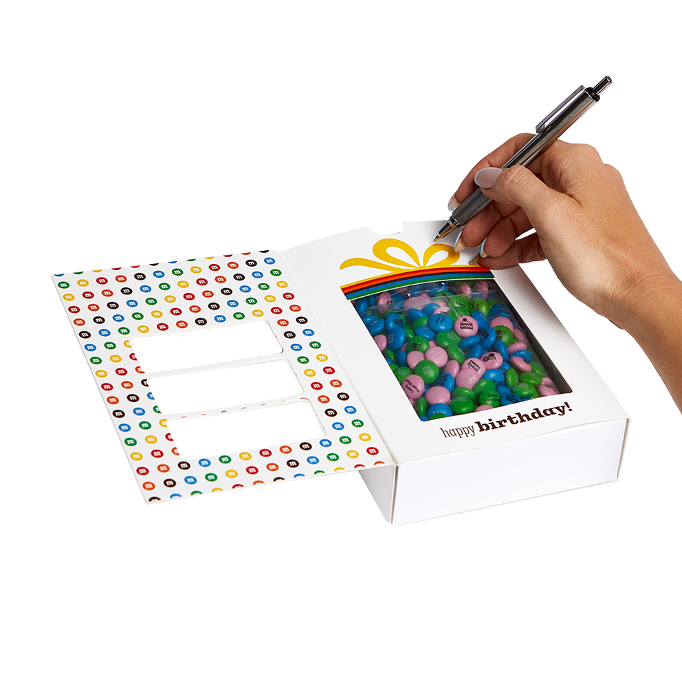 Birthday Gift Box & Card M&M'S