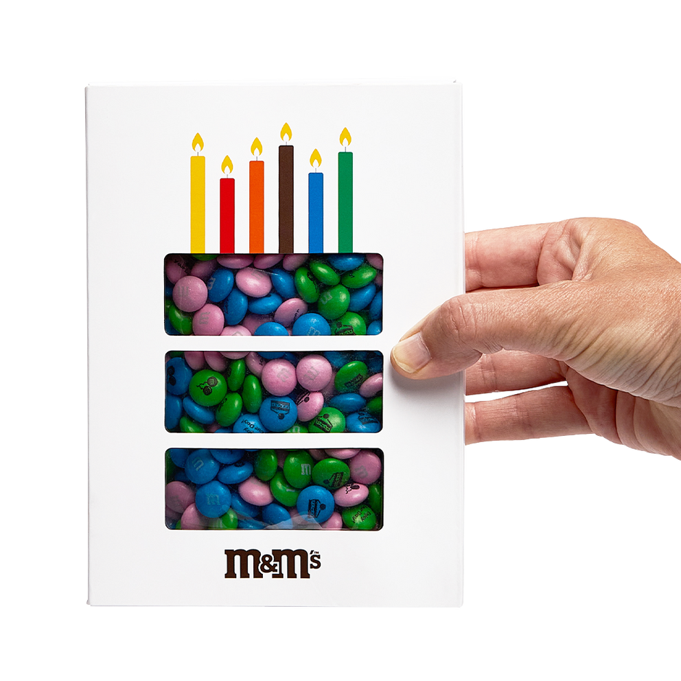 Birthday Gift Box & Card M&M'S
