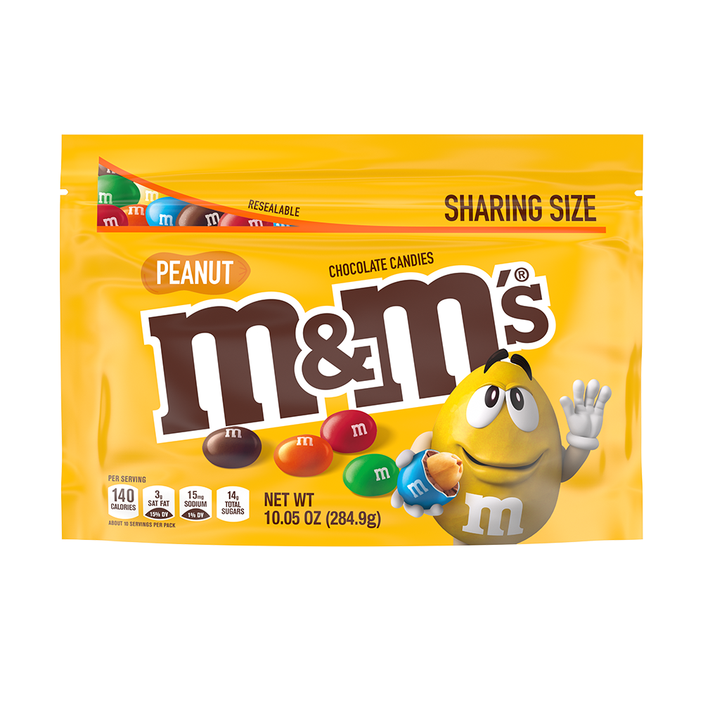 M&M's Chocolate Candies, Peanut Butter, Sharing Size - 9 oz