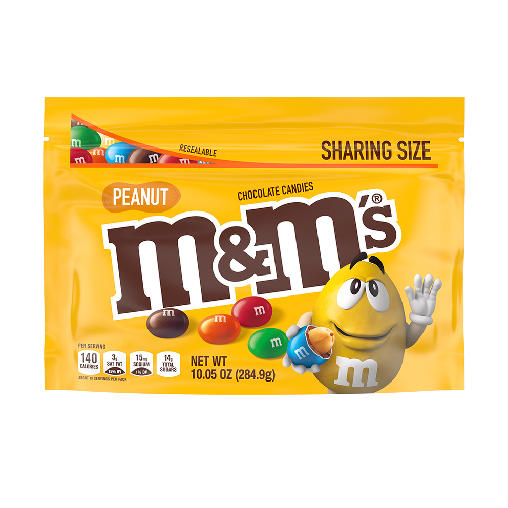 Peanut M&M'S Yellow Candy