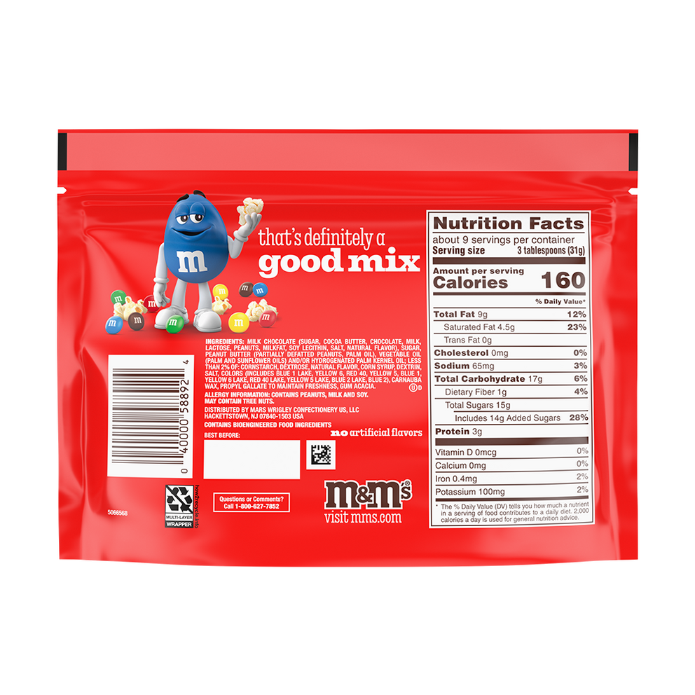 peanut butter M&M'S minis, 8.6oz 2