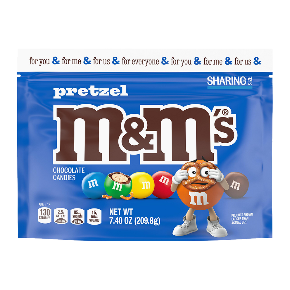 pretzel M&M'S, 7.4oz 0