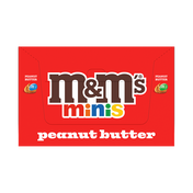 Peanut Butter M&M'S Minis Candy Mega Tube, 24 Ct Box (package may vary) 4
