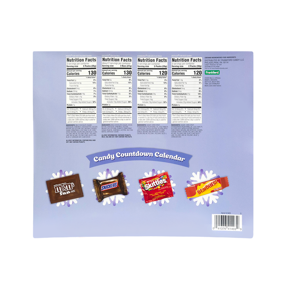 Candy Advent Calendar 1