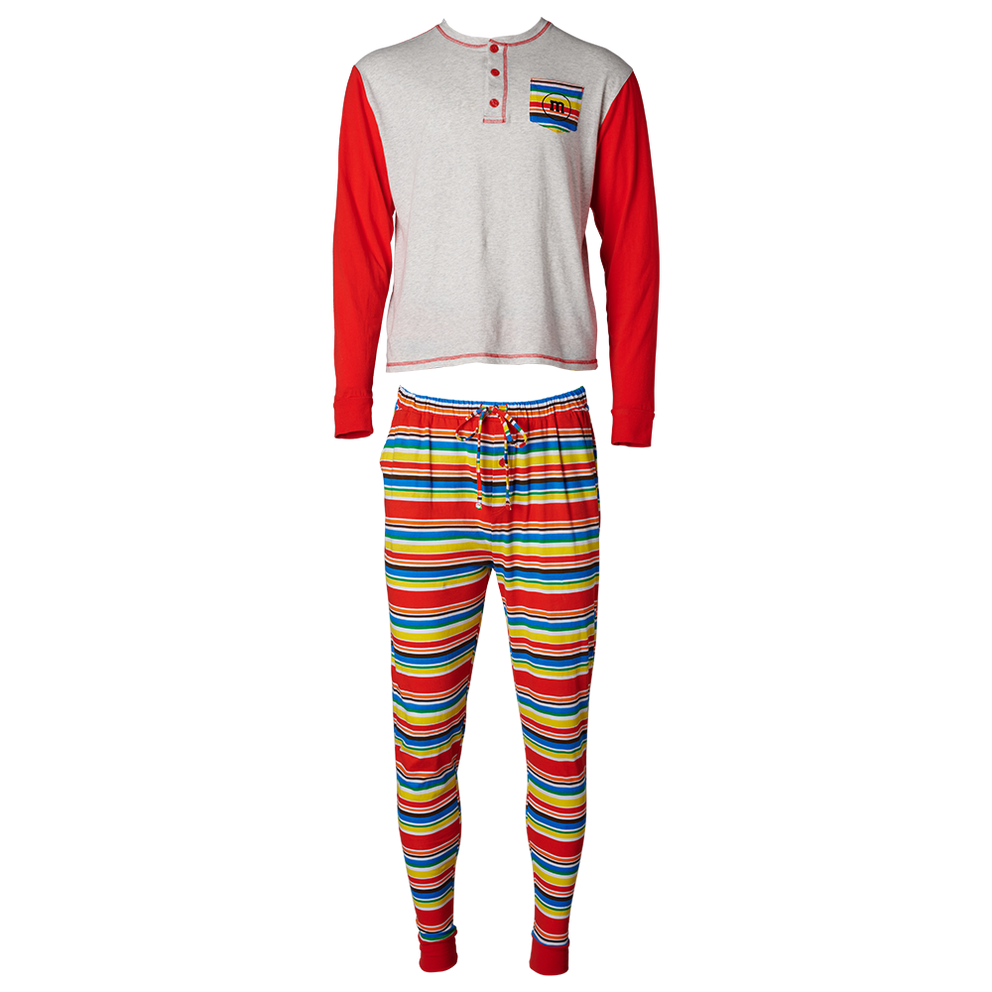 Valentine's Day Men's and Big Men's Striped Sleep Pants 