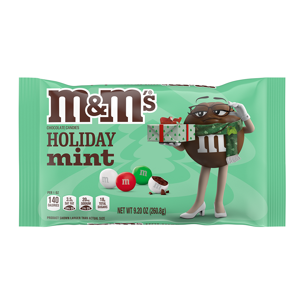 holiday mint chocolate christmas candy, 9.2oz 0