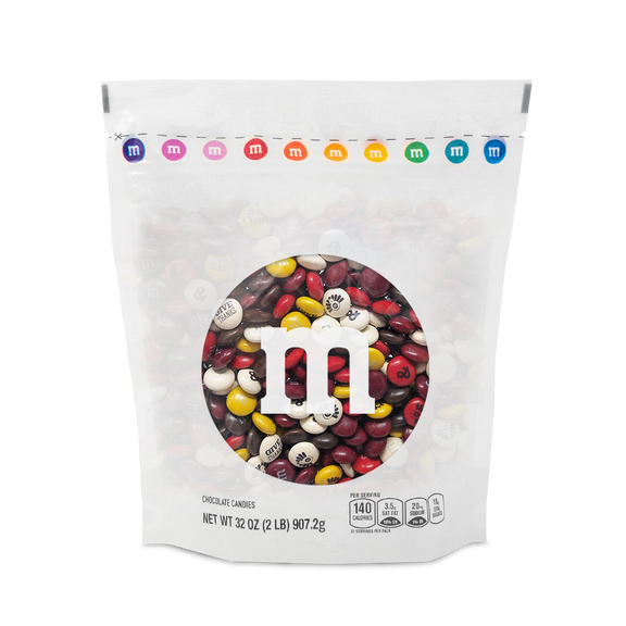 M&M's Peanut Chocolate Candies 3 lb. Bulk Bag - All City Candy