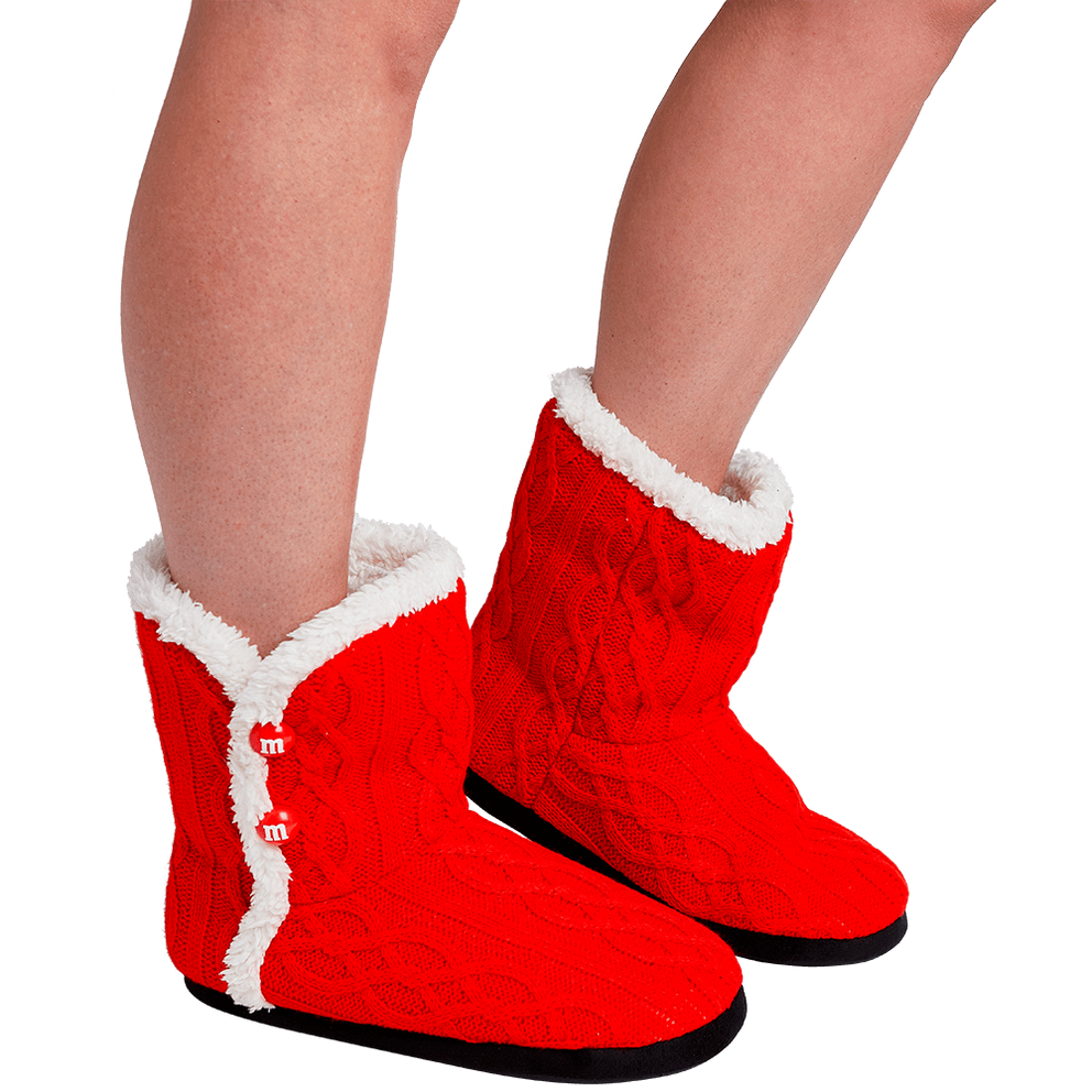 Youth Cable Knit Slippers 0
