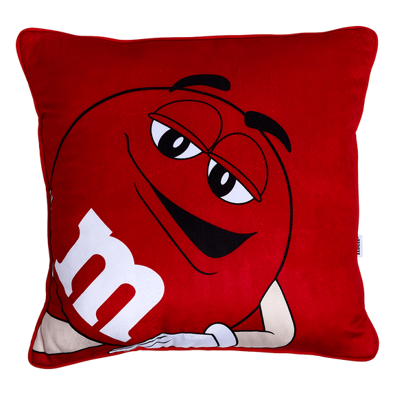 Buy M&M's M&M Character Face Plush Pillow, Blue Online at