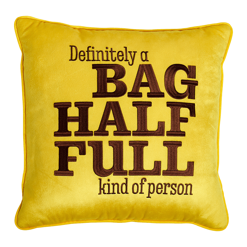character quote pillow