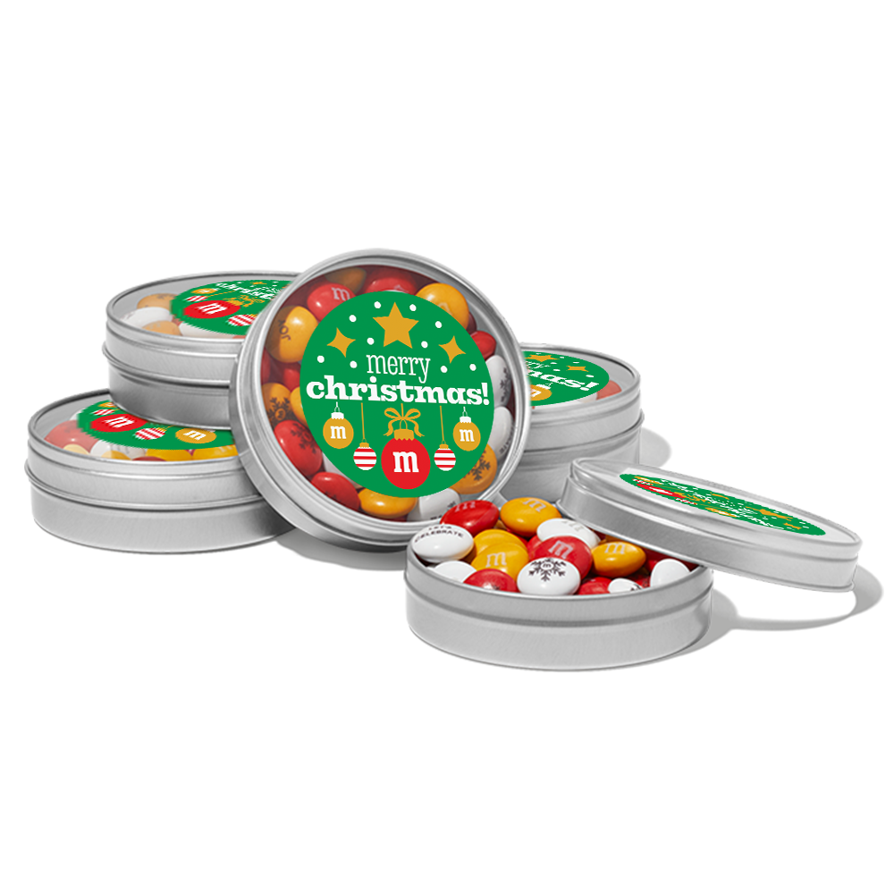 christmas favor tins 0